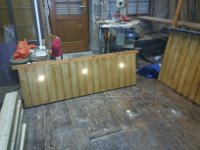 Hütte Weihnachtsmarkt